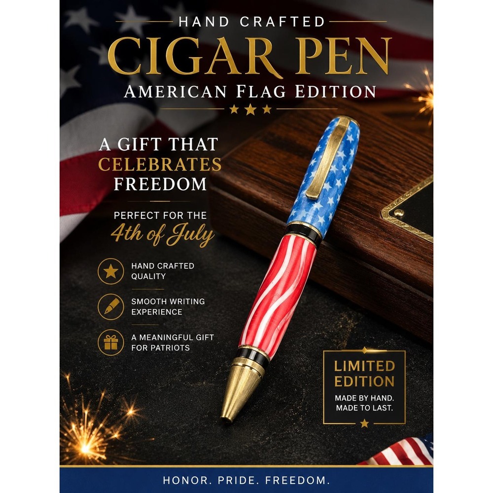 American Pride – Handcrafted Cigar Style Pen